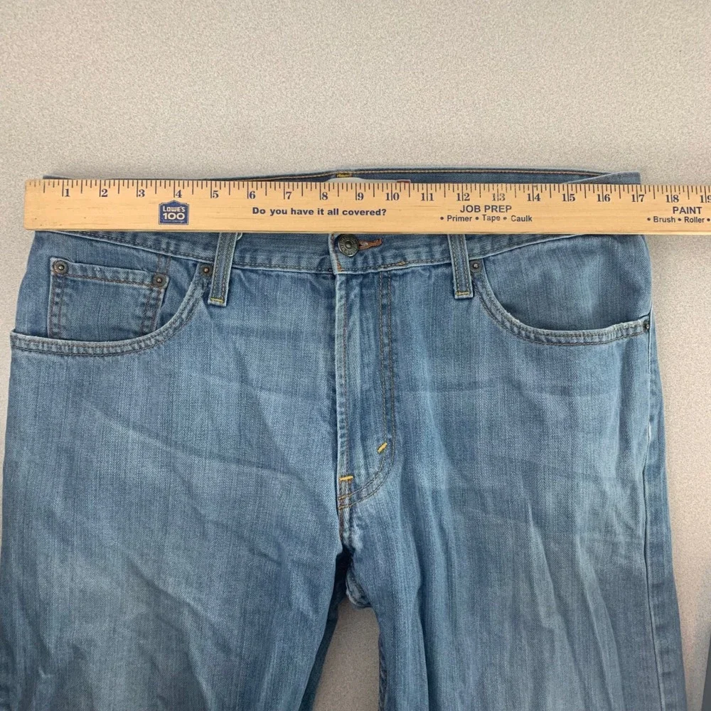 Levi's 527 Low Bootcut Jeans‎ Mens 34x30 Blue Medium Wash Denim Y2K